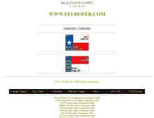 Tablet Screenshot of felhofer.com